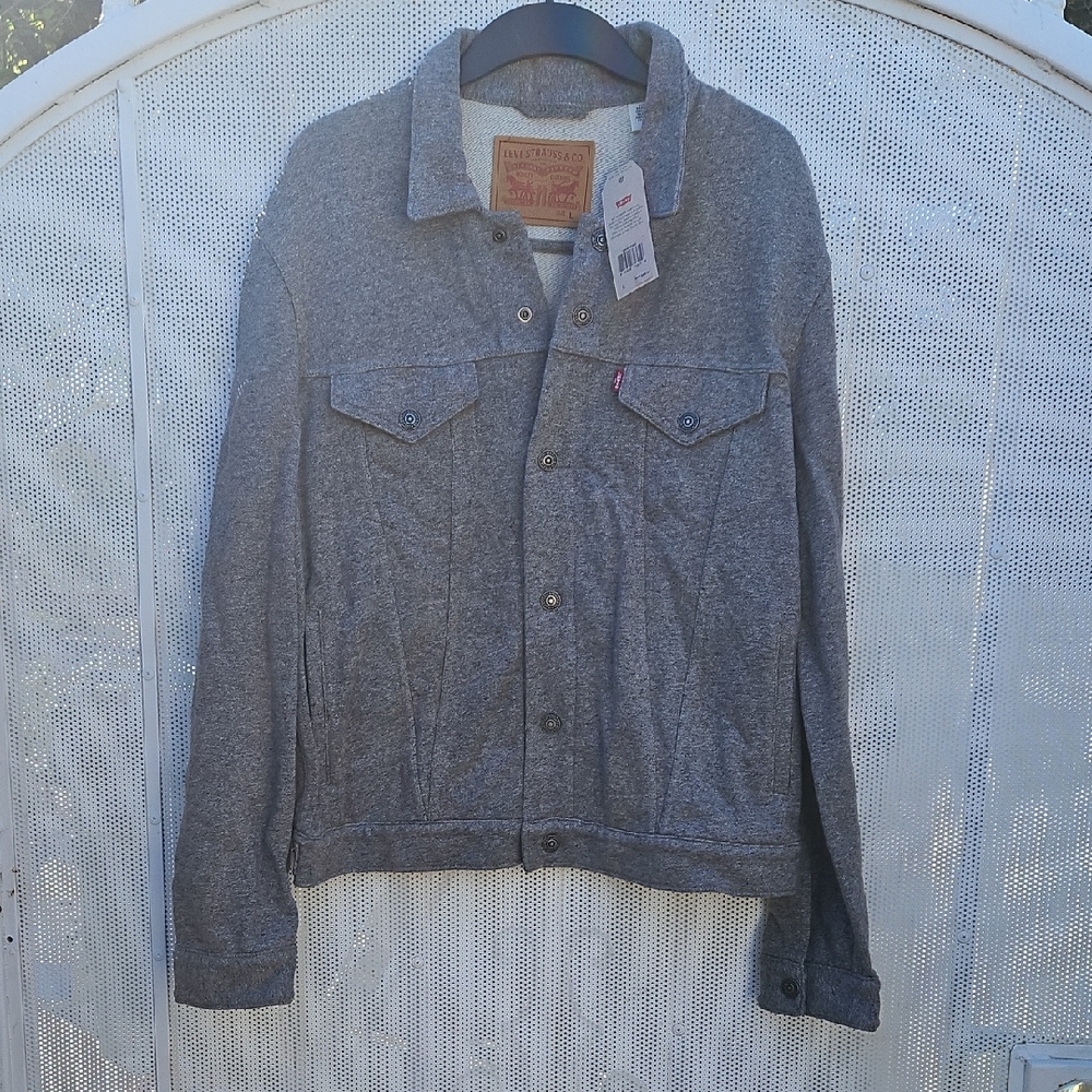 Levi's Classic Gray Shirt Jacket for Men